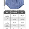 tabela shorts tapa fralda canelado em preto v4