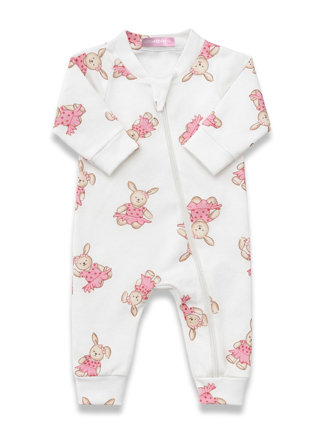 macacao longo coelhas rosa