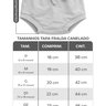 tabela shorts tapa fralda canelado em preto v5