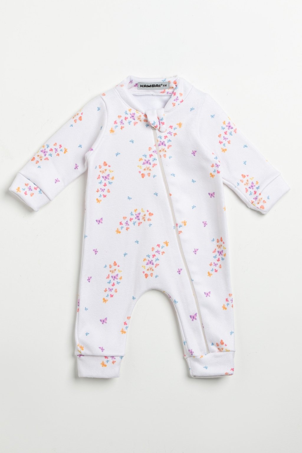 Macacão Bebê Super Soft Longo | Borboletas