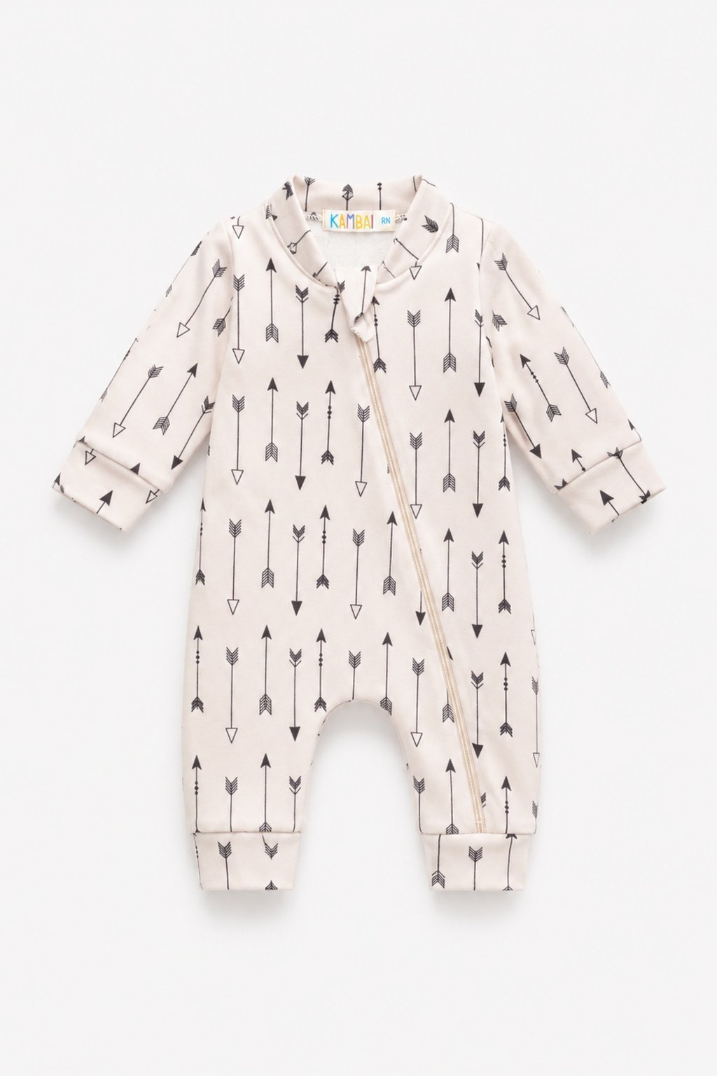 Macacão Bebê Molecotton Indian Flecha com Zíper
