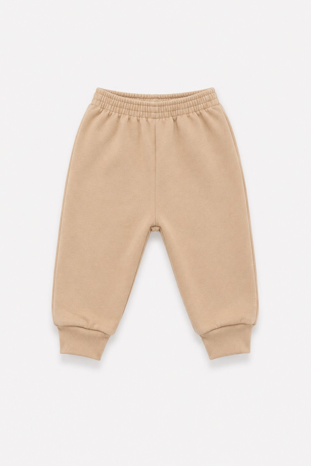 Calça Bebê Moletom Essential - Bege Creme