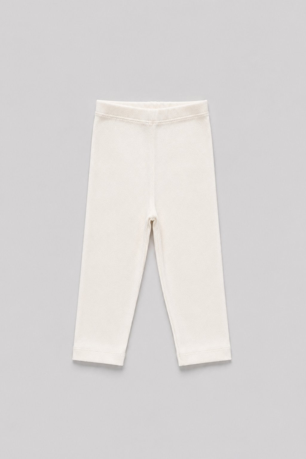 Calça Bebê Canelada Premium Off White