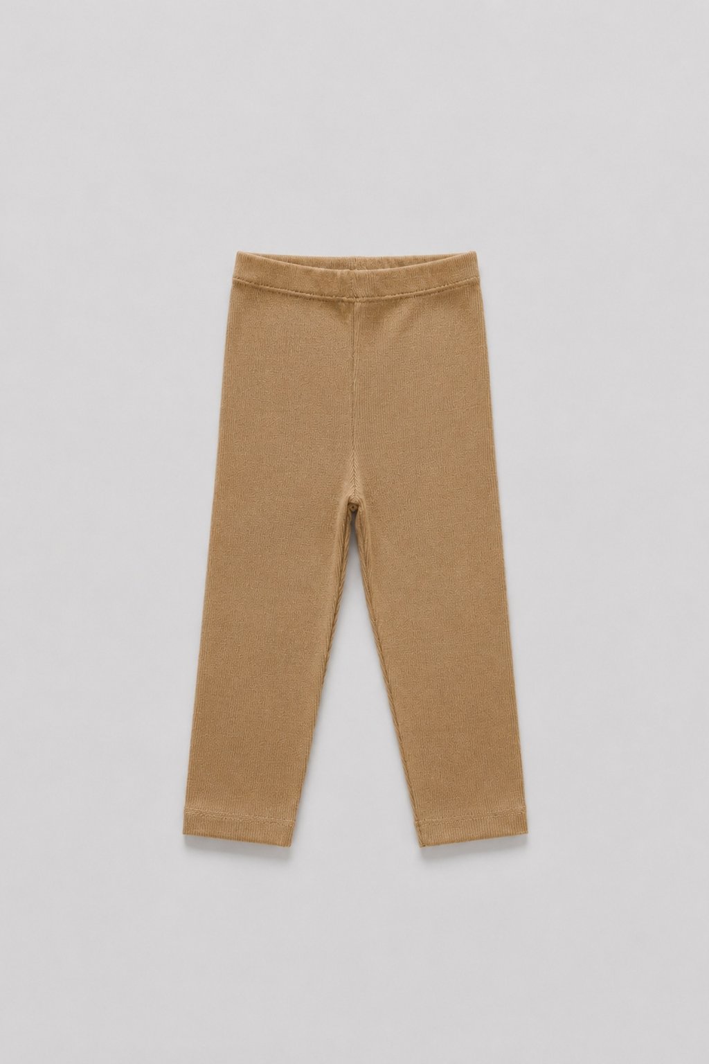Calça Bebê Canelada Premium Marrom Capuccino