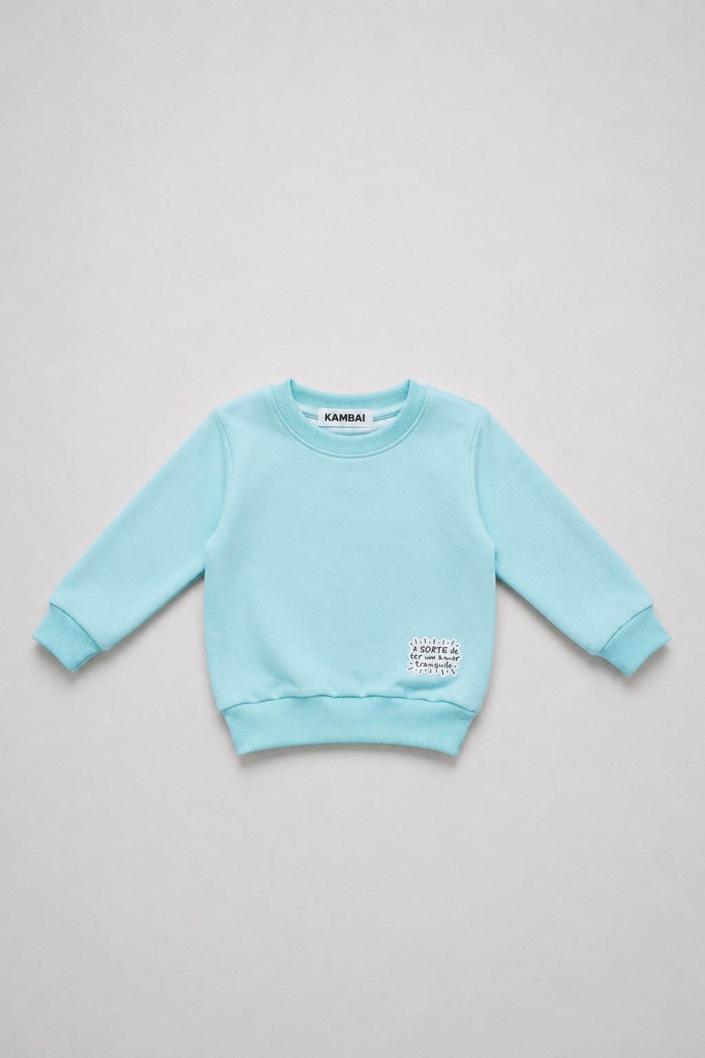 Casaco Blusa Moletom Essential - Azul Algodão Doce