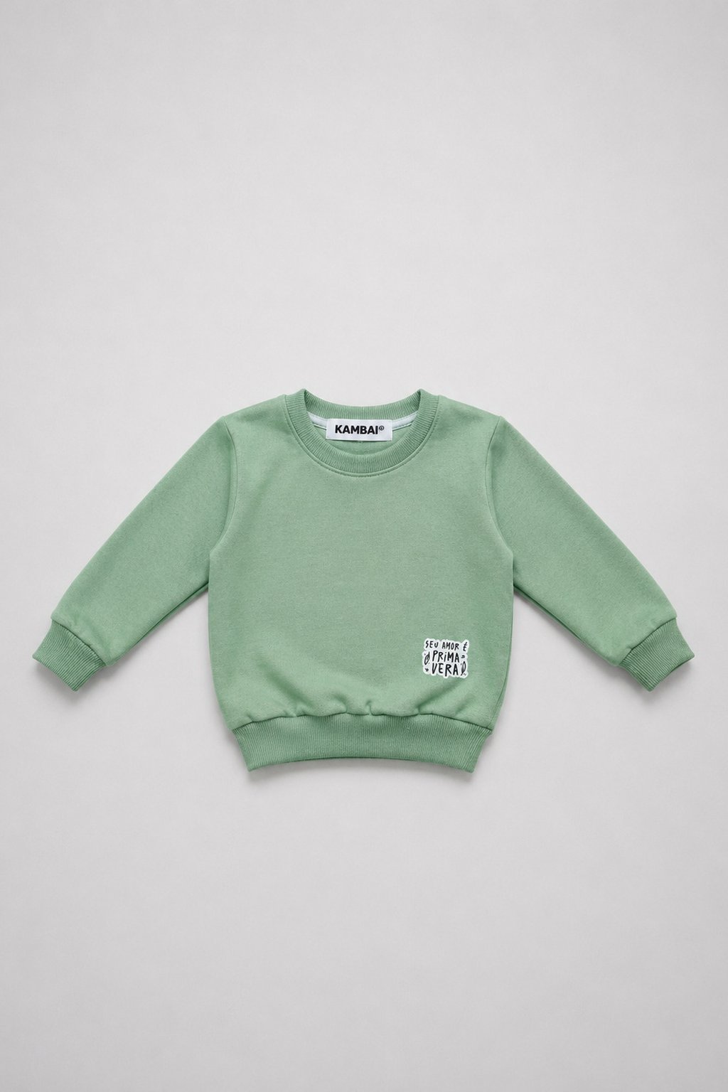 Casaco Blusa Moletom Essential - Verde Pistache