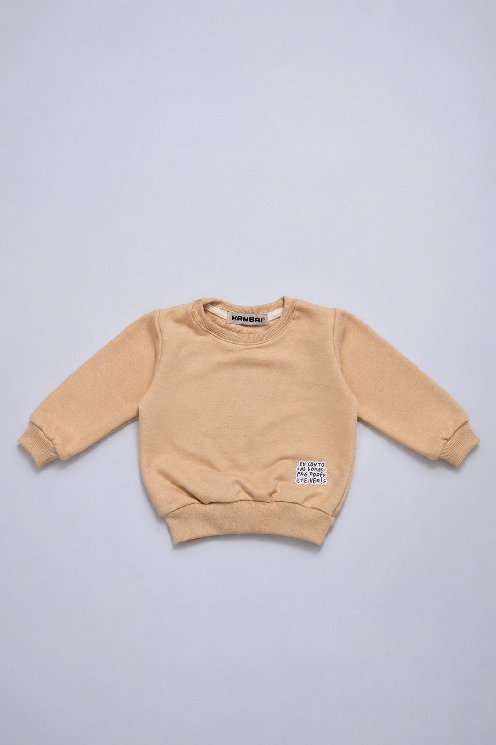 Casaco Blusa Moletom Essential - Bege Creme