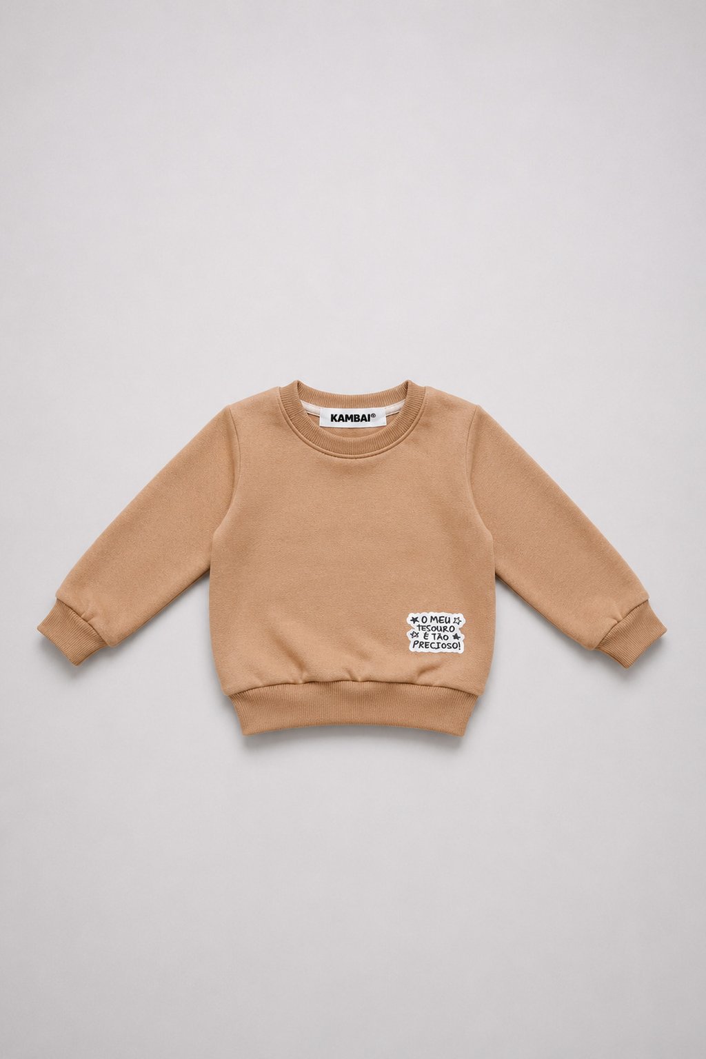 Casaco Blusa Moletom Essential - Marrom Capuccino