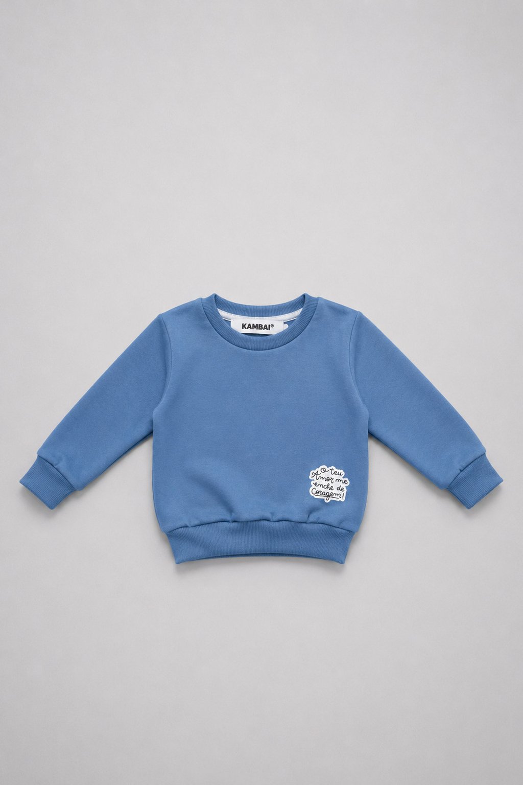 Casaco Blusa Moletom Essential - Azul Denim