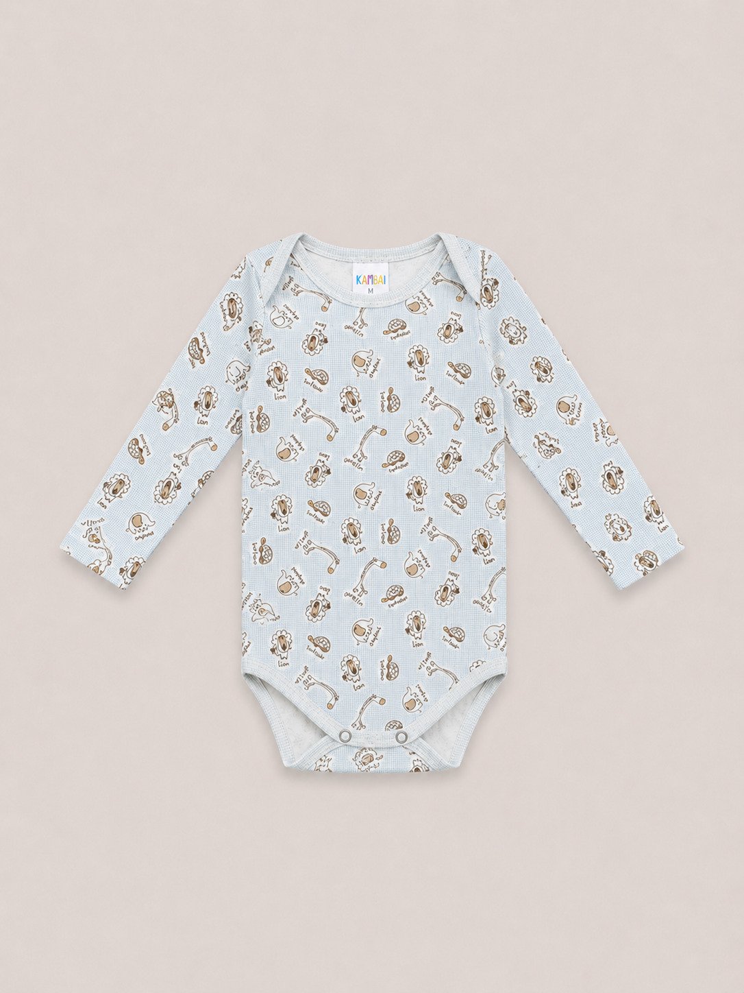 01 calca bebe de malha bichinhos