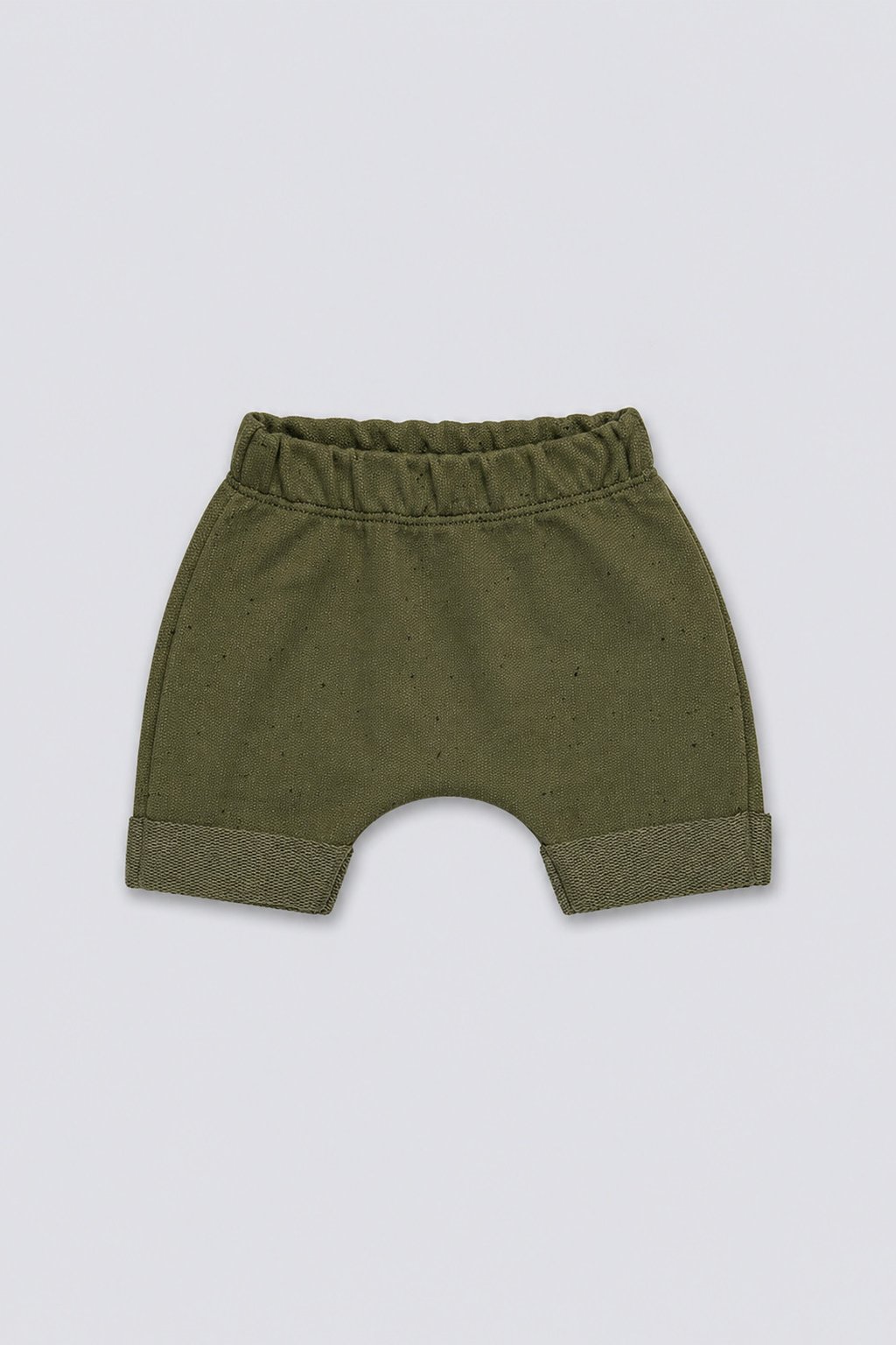 Shorts Bebê Moletom Saruel Botonê Verde
